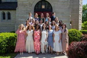 nursing students smiling
