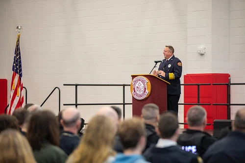 The formal program features Branson Fire Chief and College of the Ozarks alumnus Ted Martin as the keynote speaker.