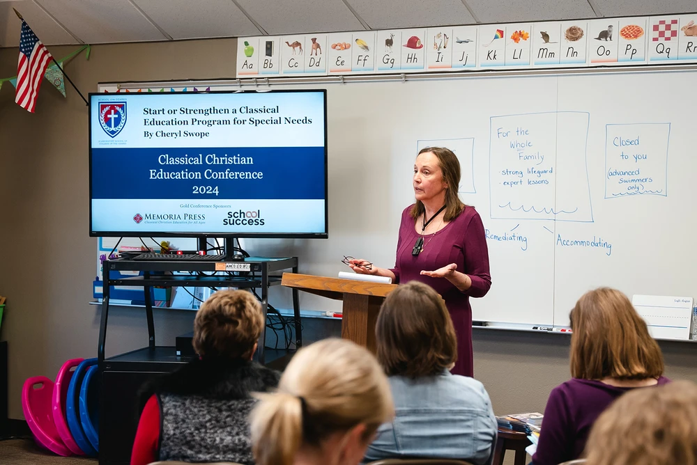 Guest teachers attend workshops of their choice during the conference. 