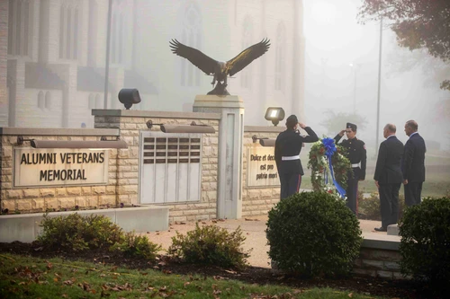Read about Veterans sunrise service. 