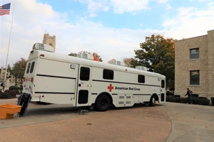 American Red Cross Van