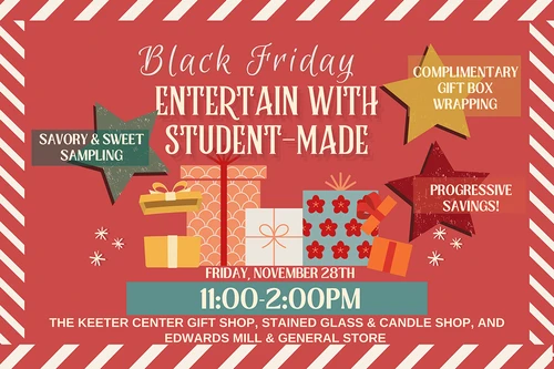 Photo of holiday flyer 