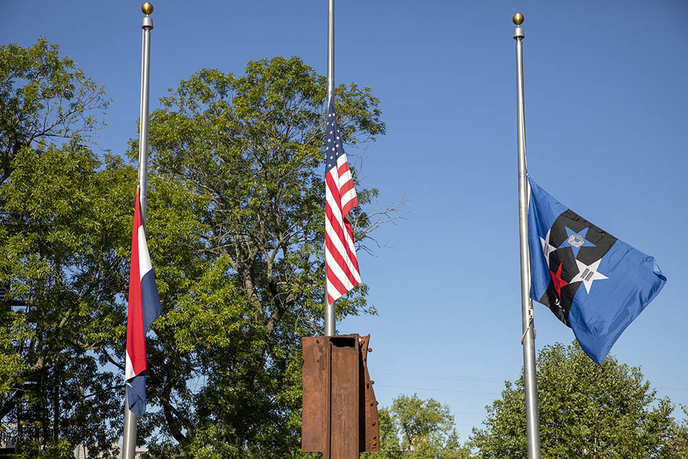 The 9/11 Memorial at College of the Ozarks.