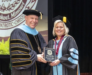 Dr. Maloney receives award