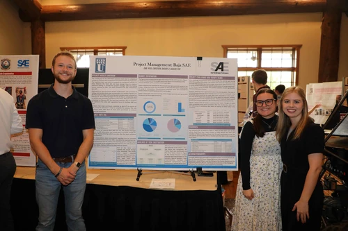 Students present at Scholarship Event