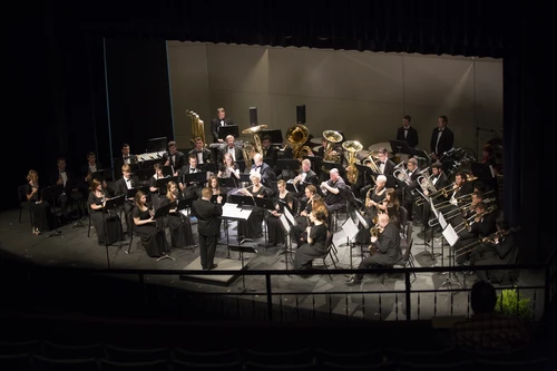 photo of band playing music