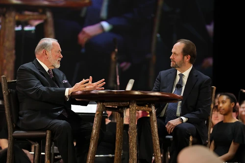 The forum features a fireside-chat-style, where The Honorable Mike Huckabee and Denison discuss the current crisis in light of Israel’s history.