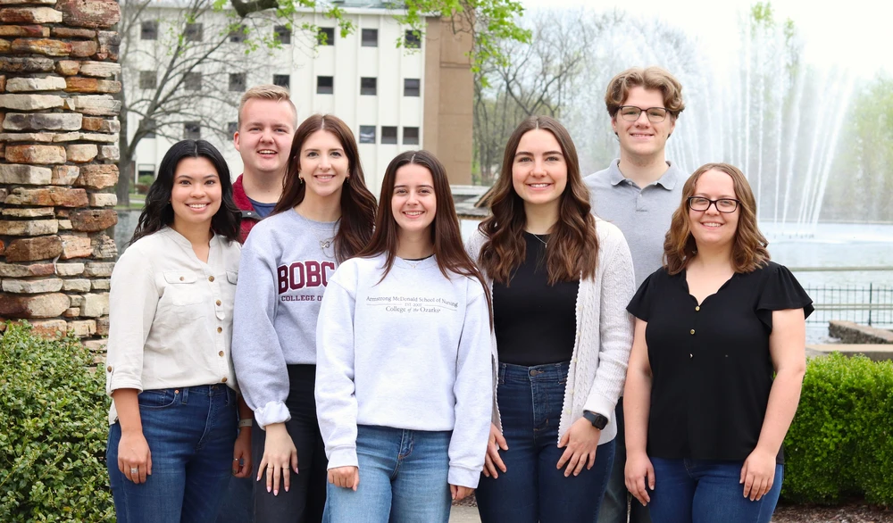 Students in C of O apparel