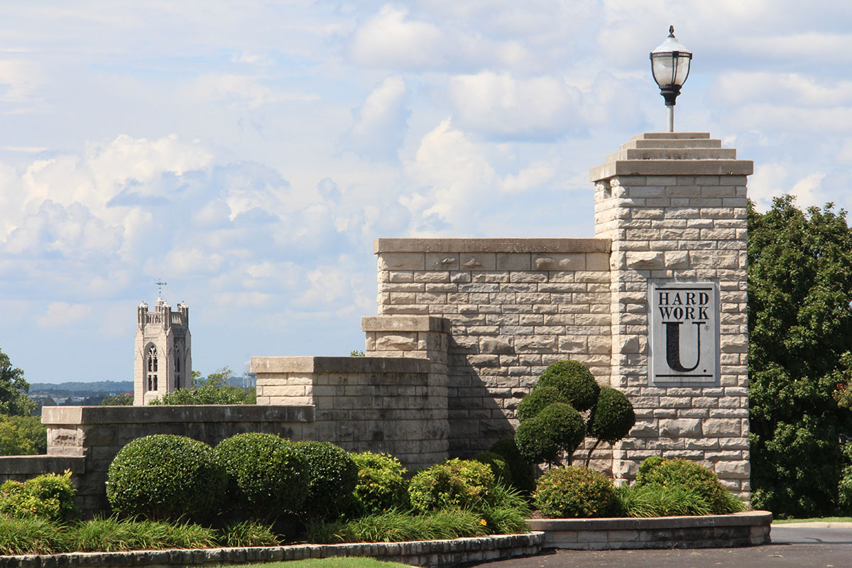 Entrance to C of O known as The Gates of Opportunity