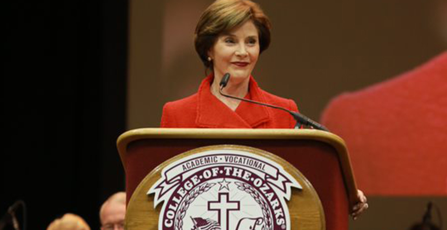 Former First Lady Laura Bush
