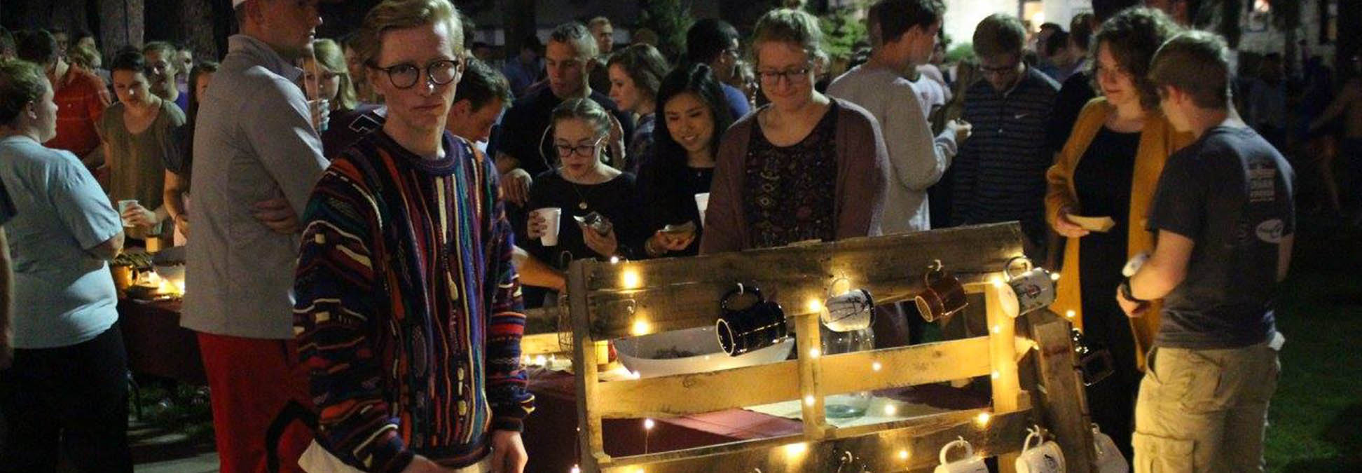 Students at Coffee House