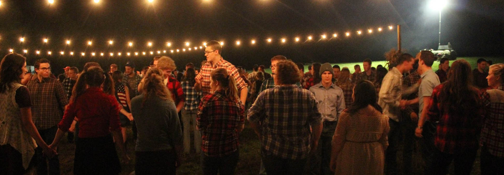 Students at Sadie Hawkins dance"