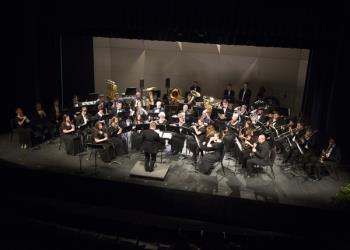 Concert Band performing