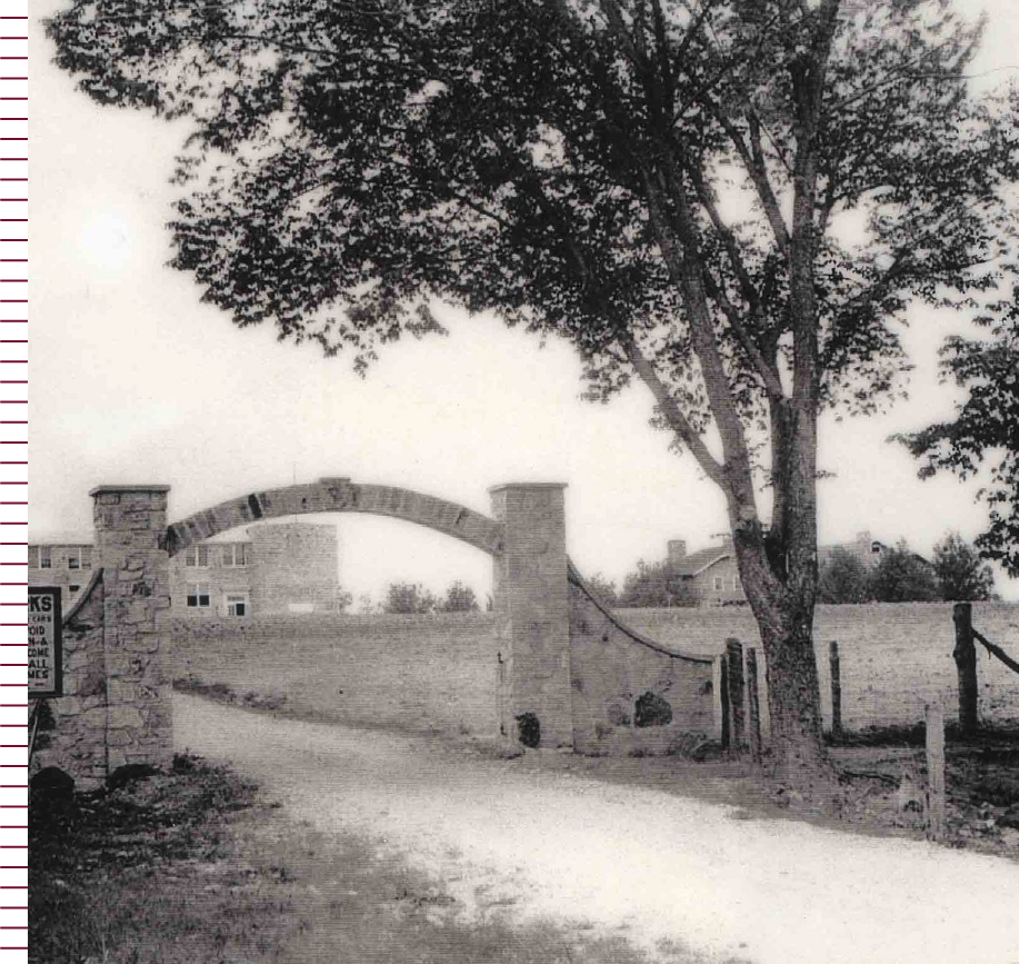 Original gate to C of O