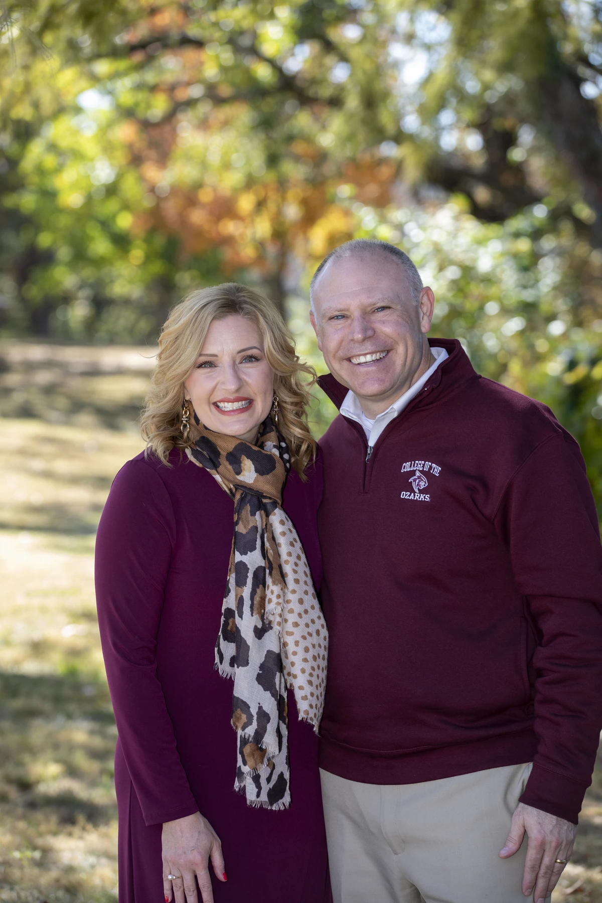 Dr. Brad Johnson and Laura Lacey Johnson