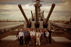 Group on Navy Ship