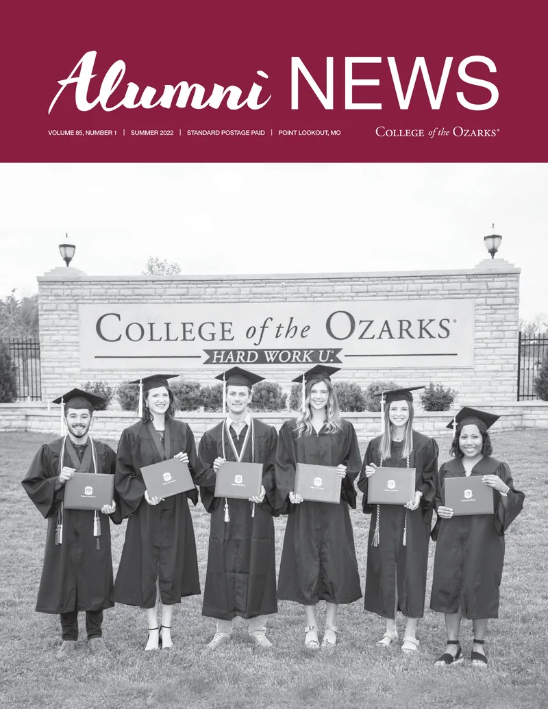 Cover of the Summer 2022 Alumni News