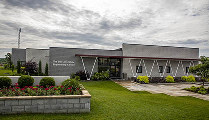 Engineering building on C of O campus