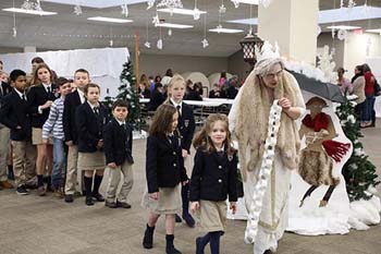 lady in purple blouse
