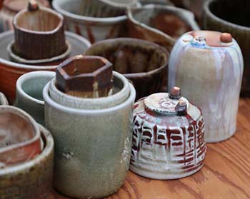 glazed pottery