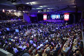 Capacity crowd at convocation