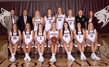 Team photo of Lady Bobcats