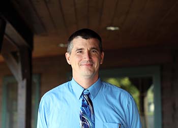 Dr. Nathan Roberts, associate professor of biology 