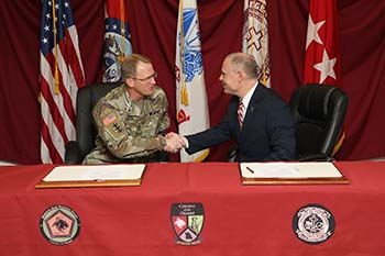 The ceremony was held at the College of the Ozarks William S. Knight Center for Patriotic Education.