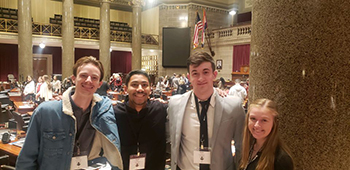 College of the Ozarks students attended Missouri Governor’s Leadership Forum Feb. 17-19