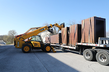 After the final assembly is completed, the C of O construction team will complete a process of galvanization, which will bring out the patina of the piece.