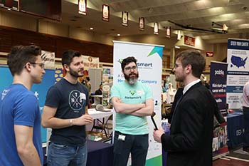 College of the Ozarks hosted 120 organizations during the spring Career Expo on March 8, 2023, in the Howell W. Keeter Gymnasium.